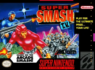 Super Smash T.V. (USA) box cover front